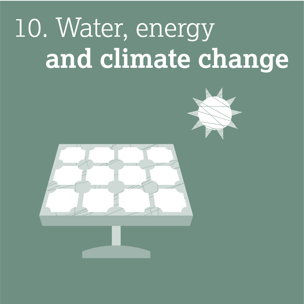 10. Water, energy and climate changee